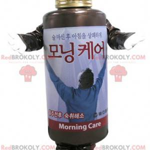 Shampoo bottle mascot. Lotion mascot - Redbrokoly.com