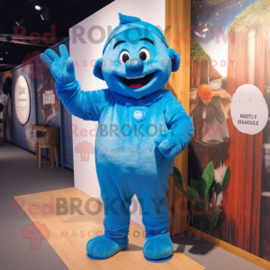 Blue Chief maskot kostume...