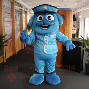 Blue Chief mascotte kostuum...