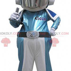 Cosmonaut astronaut mascot in combination - Redbrokoly.com