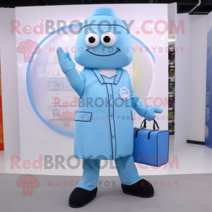Sky Blue Doctor mascotte...