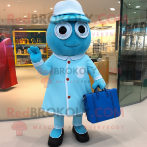 Sky Blue Doctor maskot...