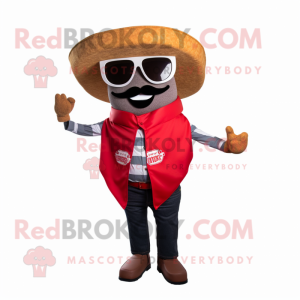 Red Tacos maskot drakt...