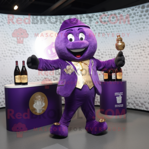 Lilla champagnemaskot...