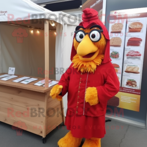  Tandoori pollo mascotte...