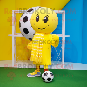 Gul Soccer Goal maskot...