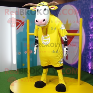 Sitrongul Jersey Cow maskot...