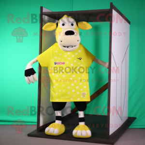 Sitrongul Jersey Cow maskot...