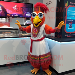  Tandoori pollo mascotte...