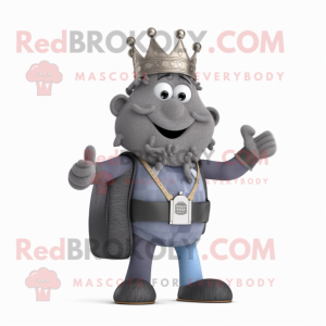 Grey King maskot kostume...