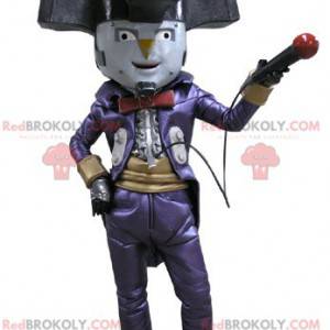 Ukazuje maskota klaunské postavy klauna - Redbrokoly.com