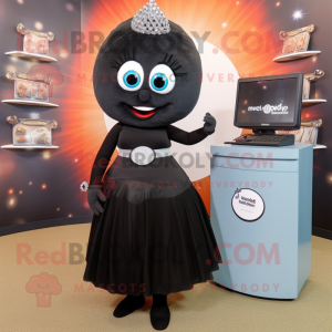 Sort forlovelsesring maskot...