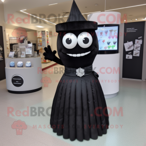 Sort forlovelsesring maskot...