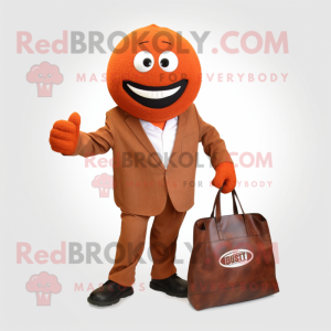 Rust Basketball Ball maskot...