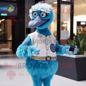 Sky Blue Struds maskot...