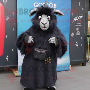 Black Angora Goat mascotte...