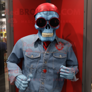 Red Skull maskot drakt...