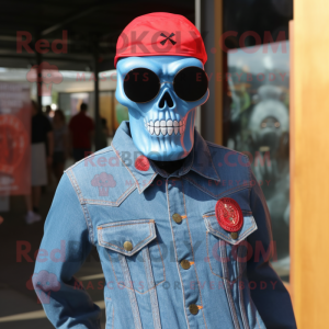 Red Skull maskot drakt...