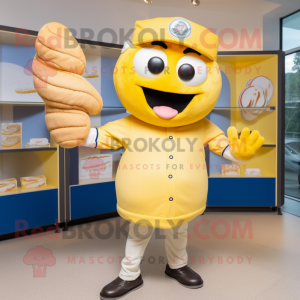 Sitrongul Croissant maskot...