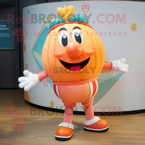 Peach King mascotte kostuum...