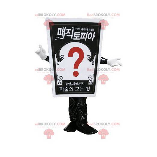 Giant sign mascot. Advertising mascot - Redbrokoly.com