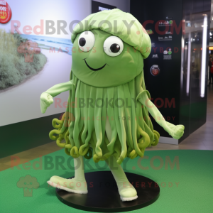 Olive Jellyfish mascotte...