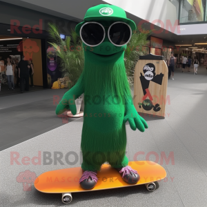 Waldgrüner Skateboard...