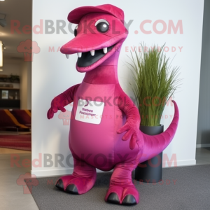 Magenta Brachiosaurus...