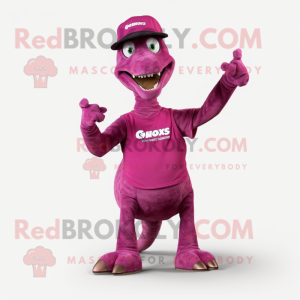 Magenta Brachiosaurus...