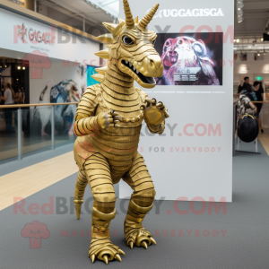 Gouden Quagga mascotte...