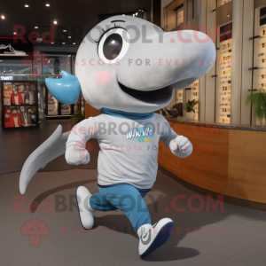 Silver Whale mascotte...