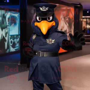 Navy Blackbird mascotte...