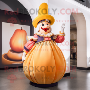 Peach Swiss Guard maskot...