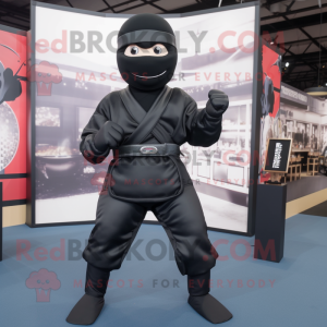 Black Ninja mascotte...