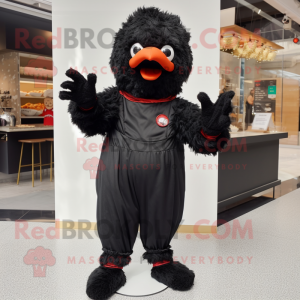 Black Fried Chicken maskot...