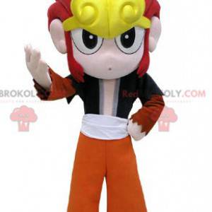 Futuristic character mascot. Video game mascot - Redbrokoly.com