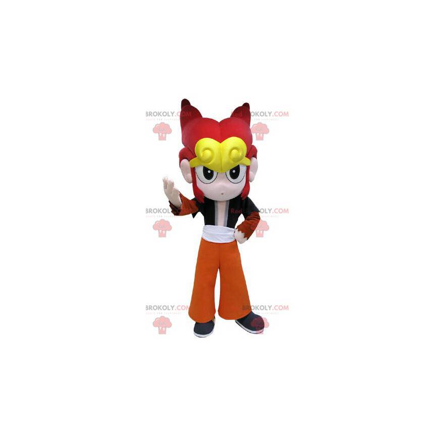 Futuristisches Charakter-Maskottchen. Videospiel Maskottchen - Futuristisches Charakter-Maskottchen. Videospiel Maskottchen -
