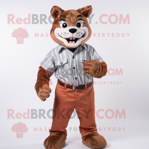 Postava maskota Rust Bobcat...