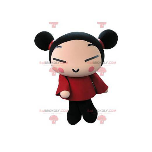 Asiatisches Charakterpuppenmaskottchen - Redbrokoly.com
