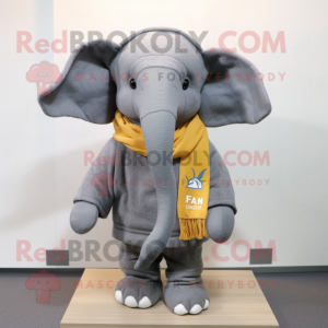  Elephant maskot kostym...