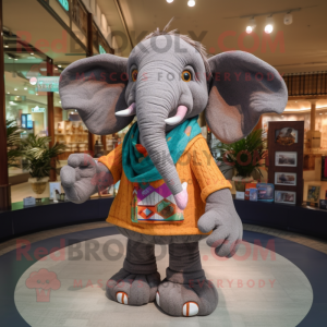 Nan-Elefant Maskottchen...