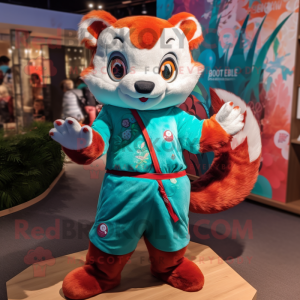 Turquoise Red Panda...