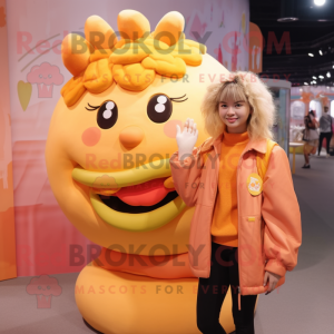 Postava maskota Peach...