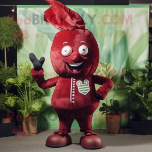 Maroon Beet mascotte...