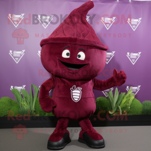 Maroon Beet mascotte...