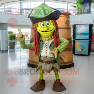 Olive Pirate mascotte...