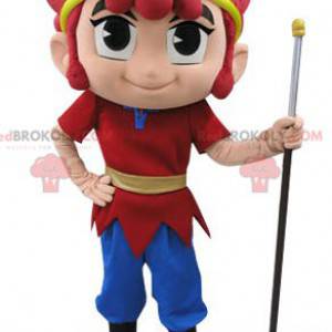Maskottchen der Videospielfigur. Fantastisches Maskottchen -