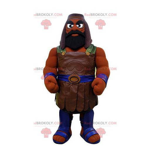 Mascote gladiador soldado bronzeado - Redbrokoly.com