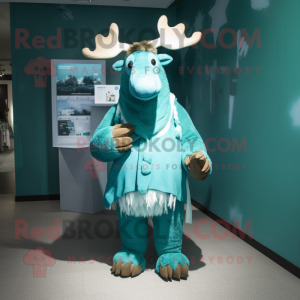 Cyan Irish Elk w kostiumie...