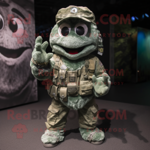 Silver Green Beret mascotte...